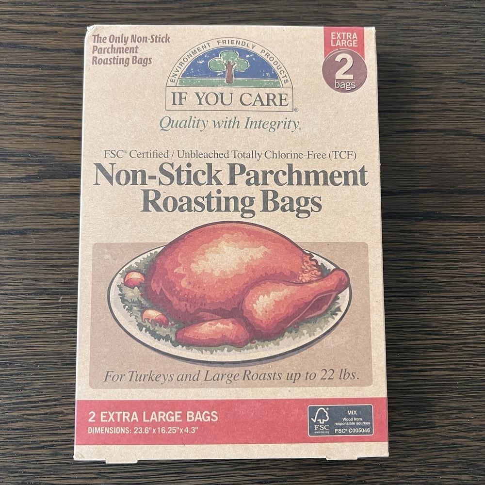 If You Care NonStick Parchment Roasting Bags for‎ Turkeys-Extra Large-Unbleached